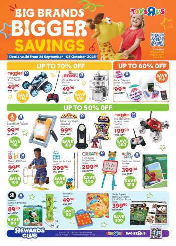 Toys R Us catalogue  - 24/09/2025 - 05/10/2025.