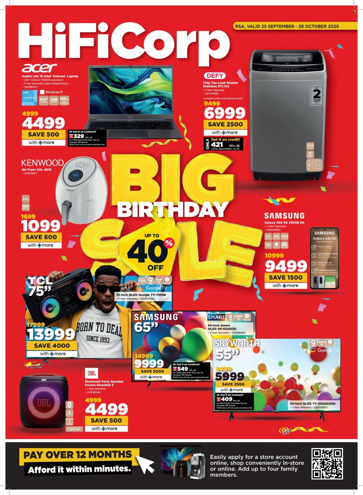 HiFi Corp specials - 25/09/2025 - 28/10/2025. Page 1