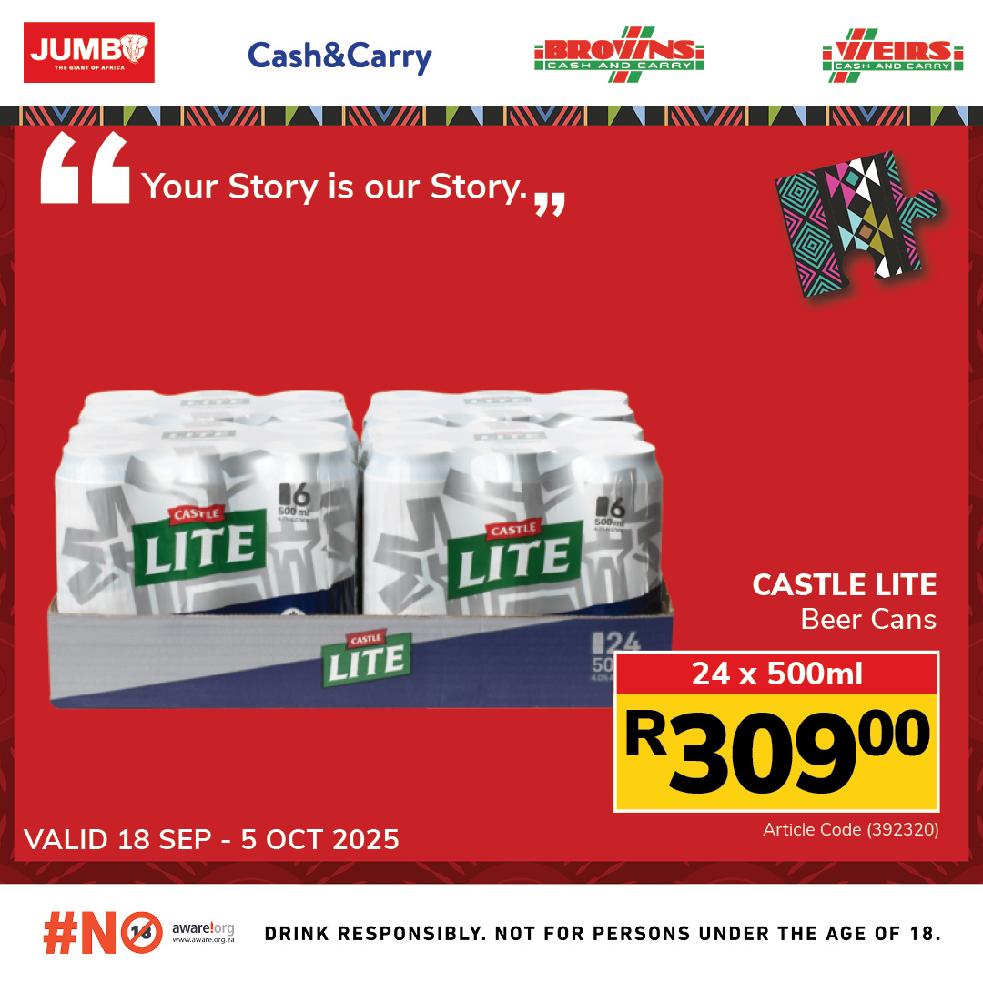 Jumbo Cash & Carry specials - 18/09/2025 - 05/10/2025. Page 2