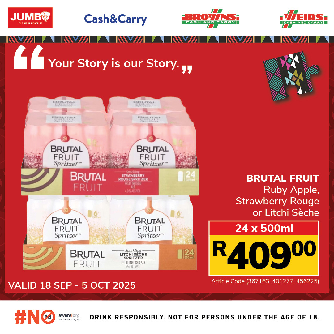 Jumbo Cash & Carry specials - 18/09/2025 - 05/10/2025. Page 5
