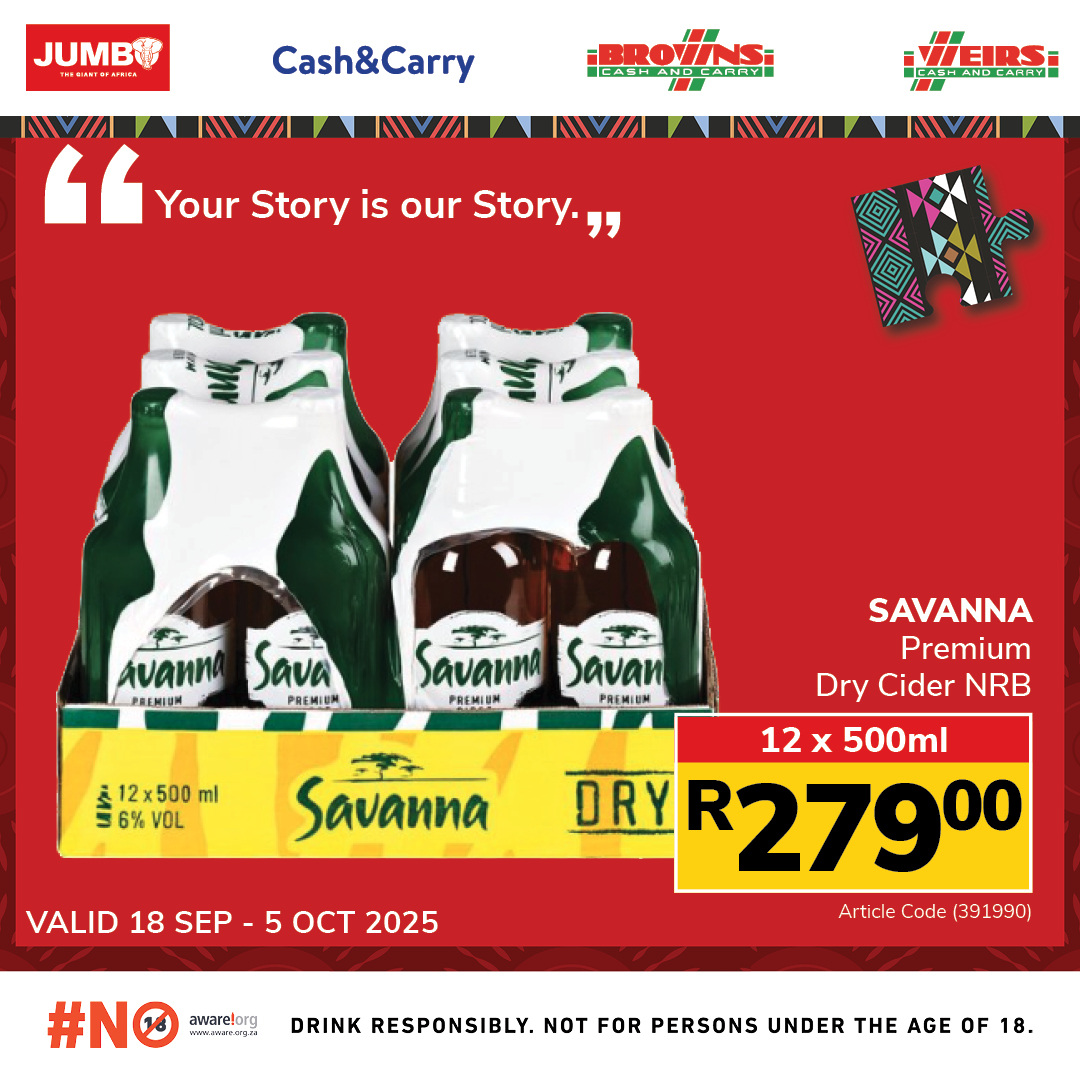 Jumbo Cash & Carry specials - 18/09/2025 - 05/10/2025. Page 8