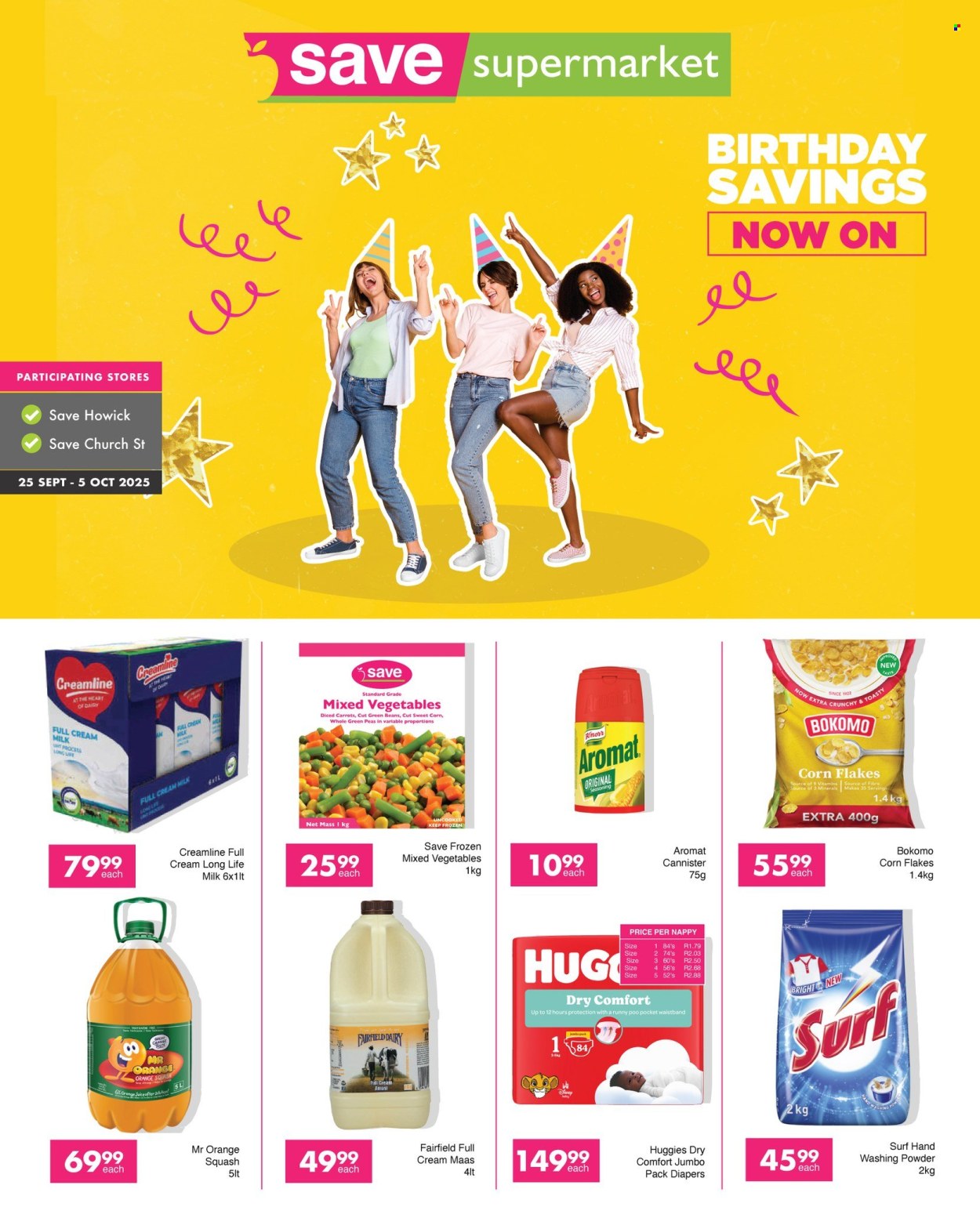 Save supermarket specials - 25/09/2025 - 05/10/2025. Page 1