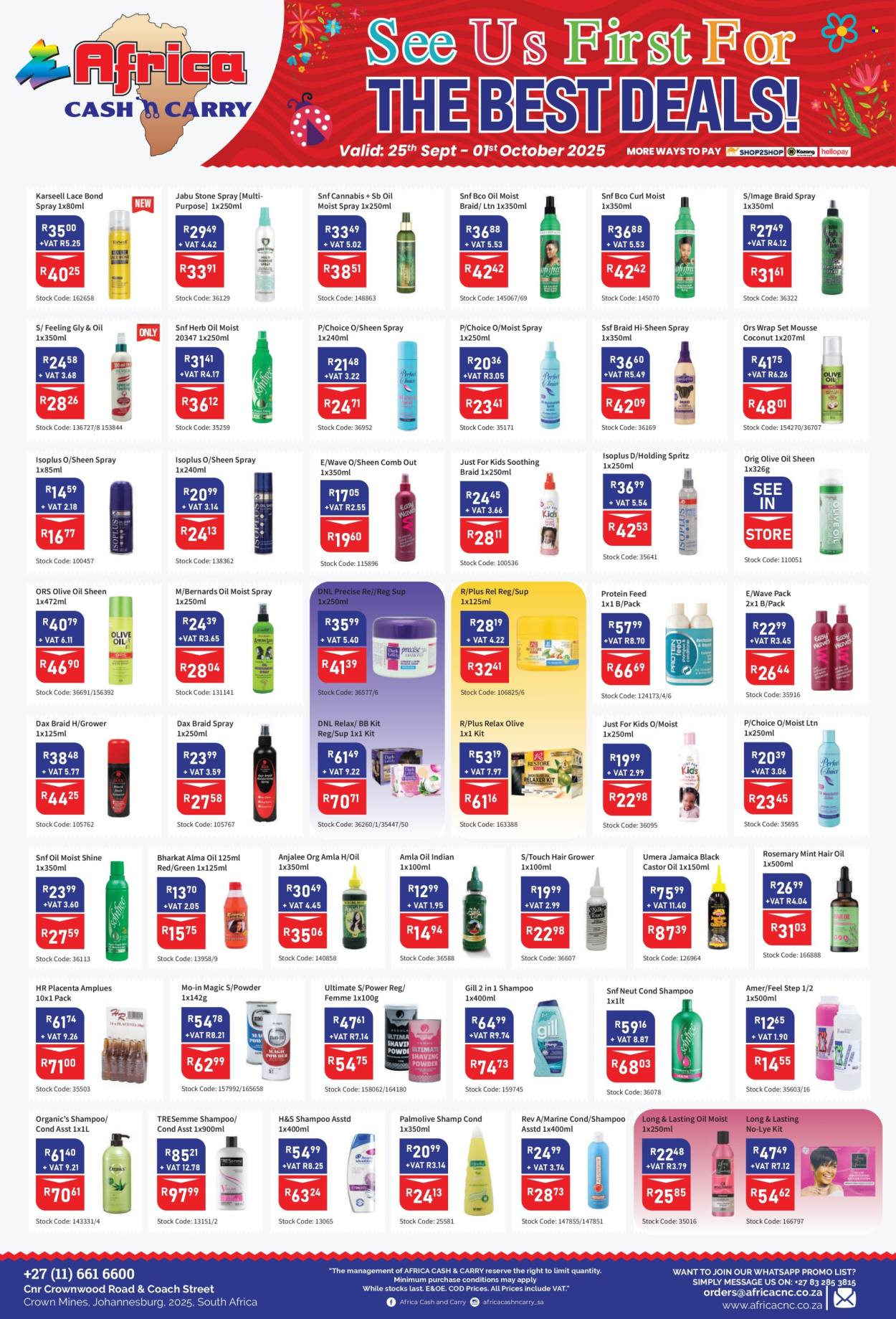 Africa Cash & Carry specials - 25/09/2025 - 01/10/2025. Page 1
