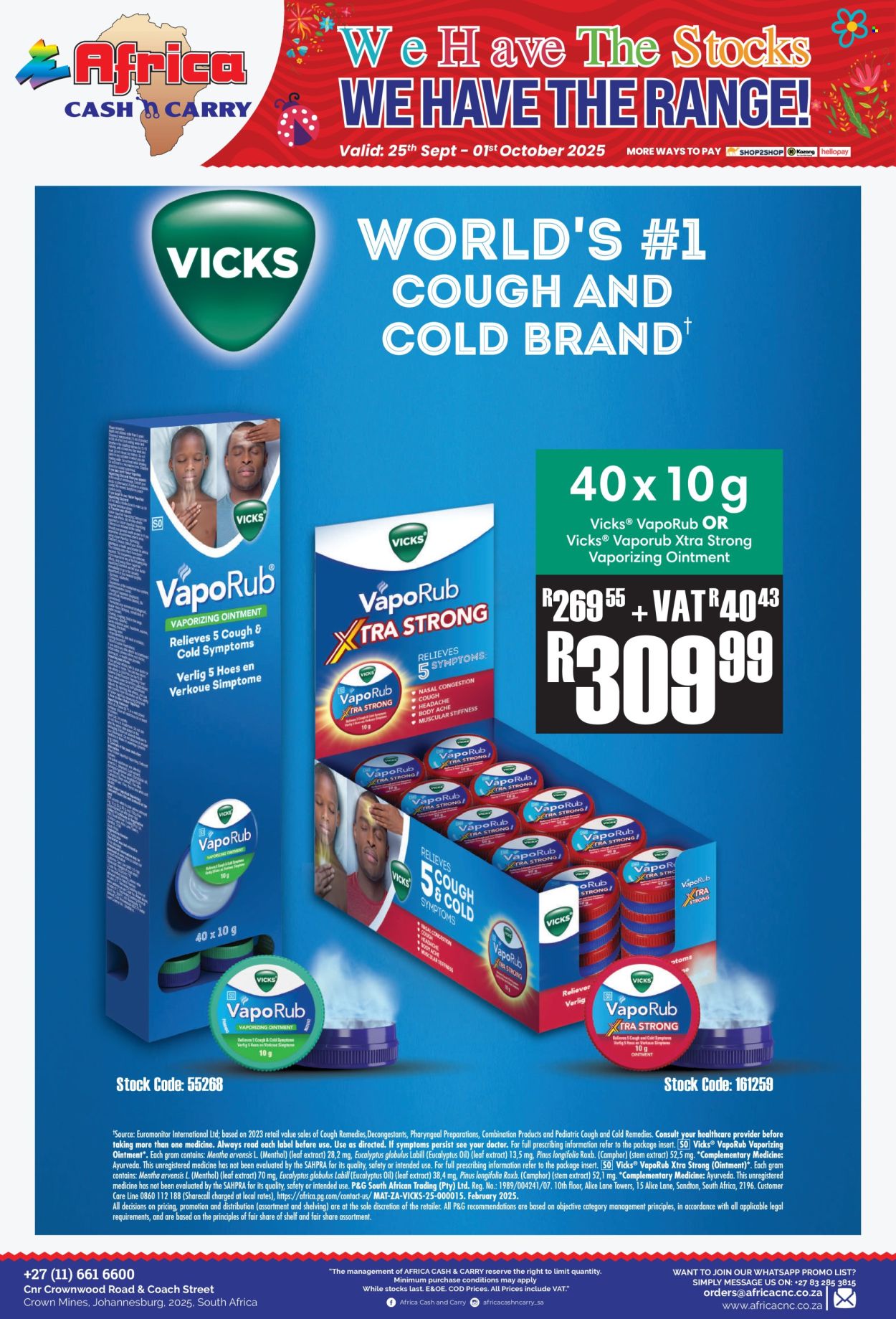 Africa Cash & Carry specials - 25/09/2025 - 01/10/2025. Page 18
