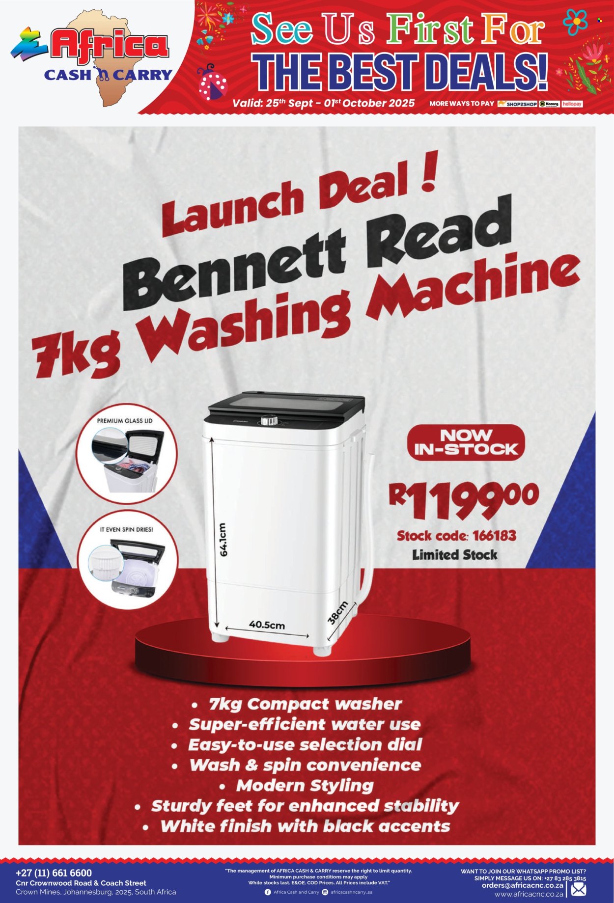 Africa Cash & Carry specials - 25/09/2025 - 01/10/2025. Page 27
