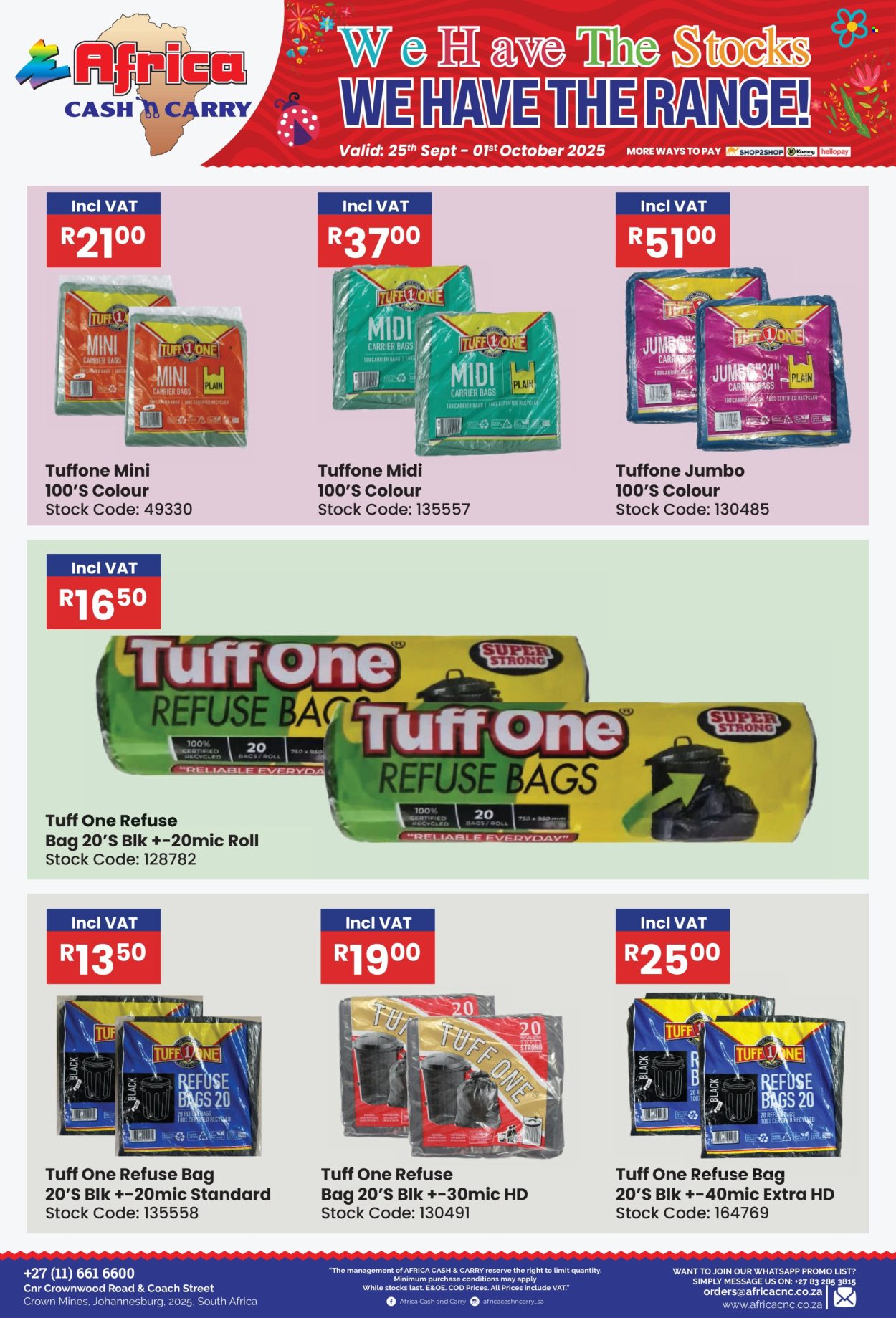 Africa Cash & Carry specials - 25/09/2025 - 01/10/2025. Page 32
