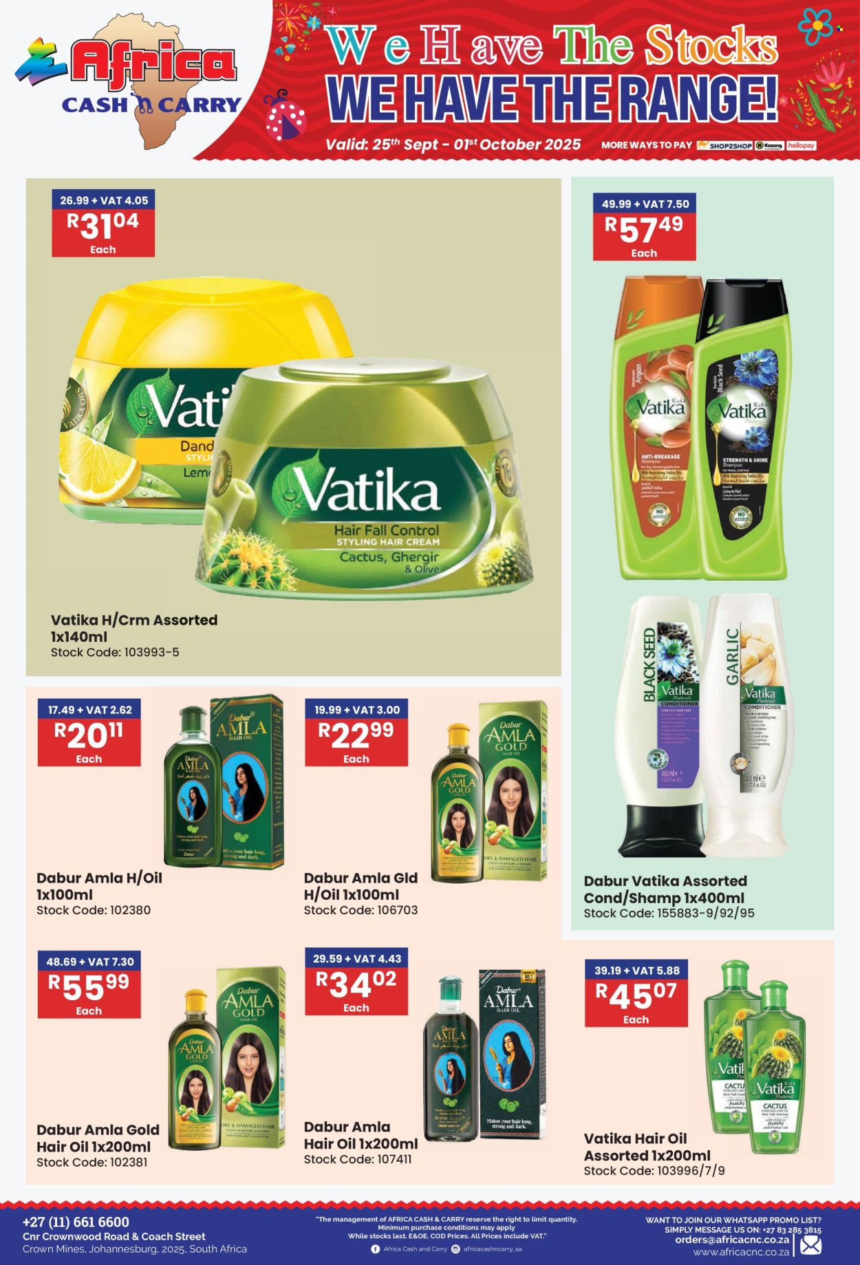 Africa Cash & Carry specials - 25/09/2025 - 01/10/2025. Page 34