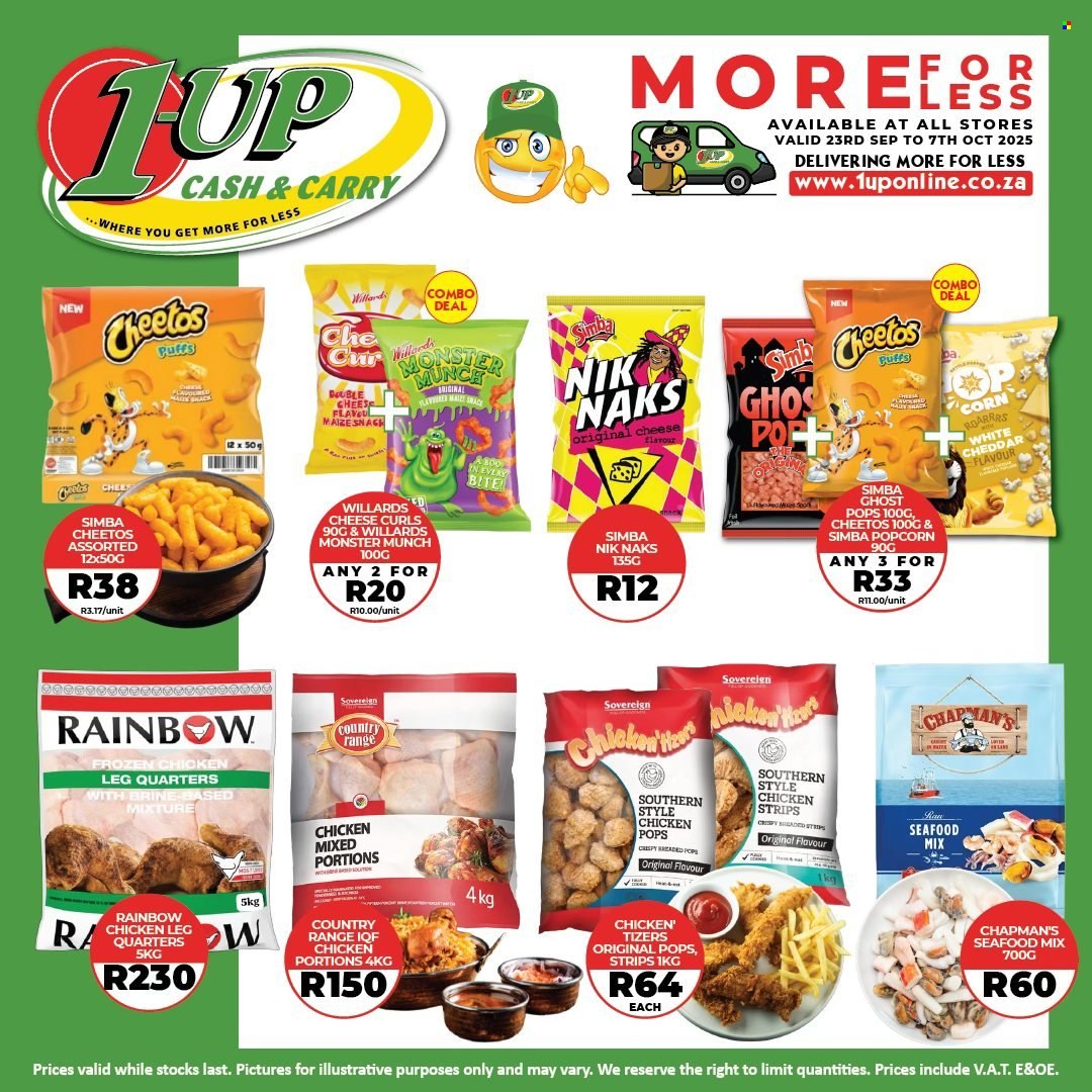 1UP Cash & Carry specials - 23/09/2025 - 07/10/2025. Page 1