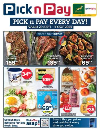 Pick n Pay catalogue  - 29/09/2025 - 05/10/2025.