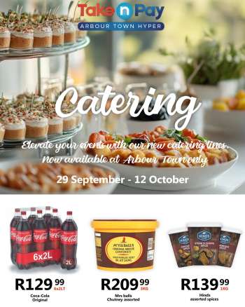 Take n Pay catalogue  - 29/09/2025 - 12/10/2025.