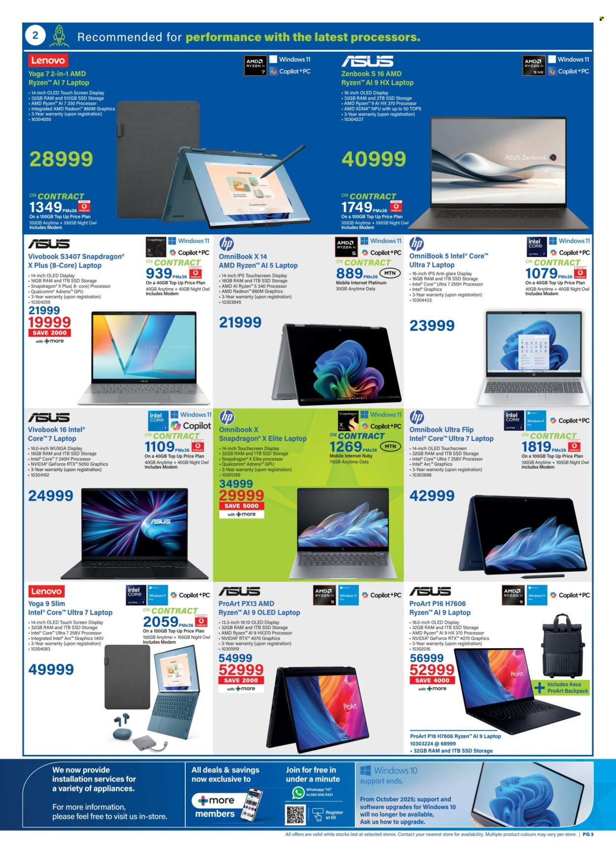 Incredible Connection specials - 30/09/2025 - 27/10/2025. Page 3