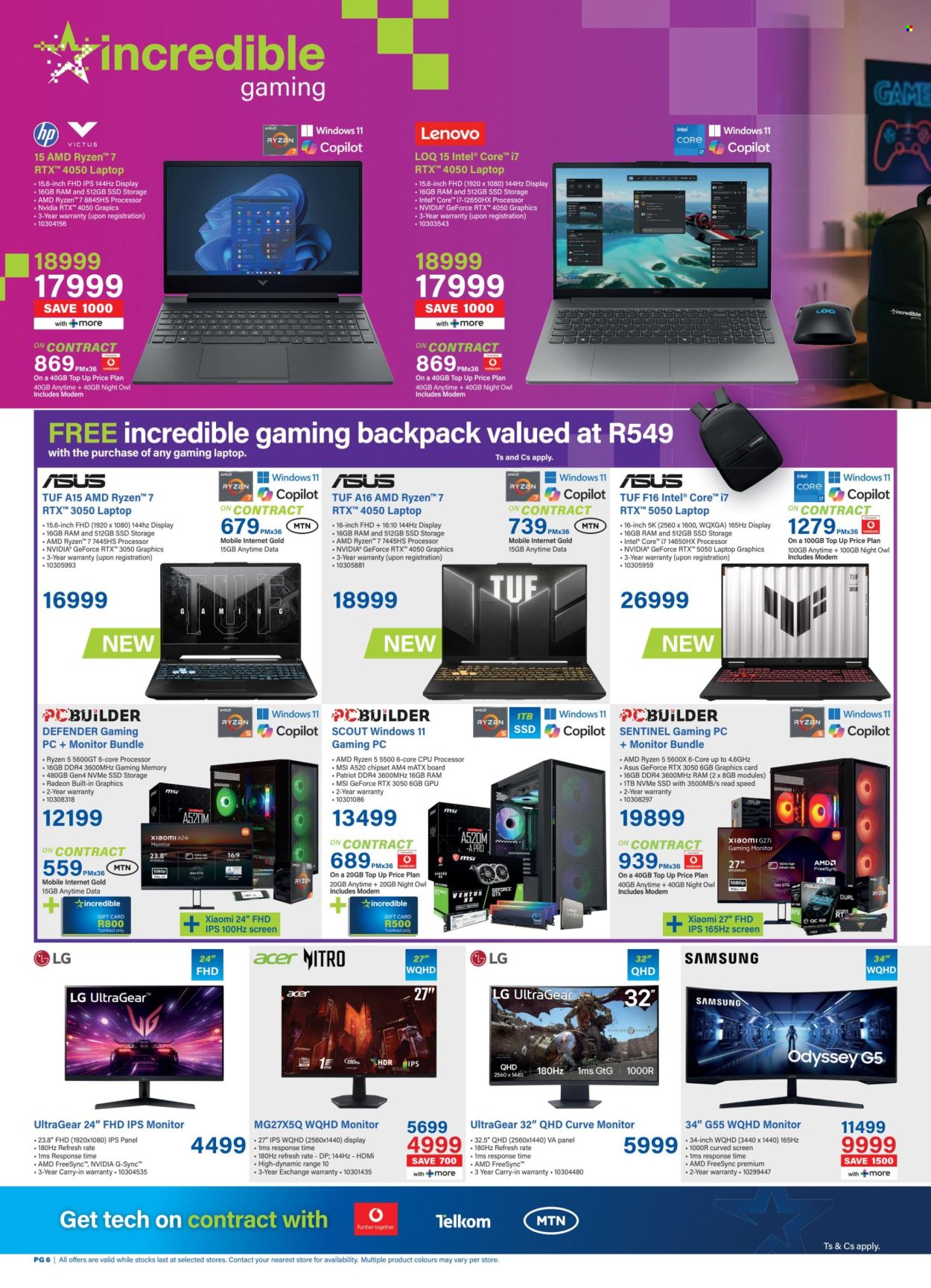 Incredible Connection specials - 30/09/2025 - 27/10/2025. Page 6