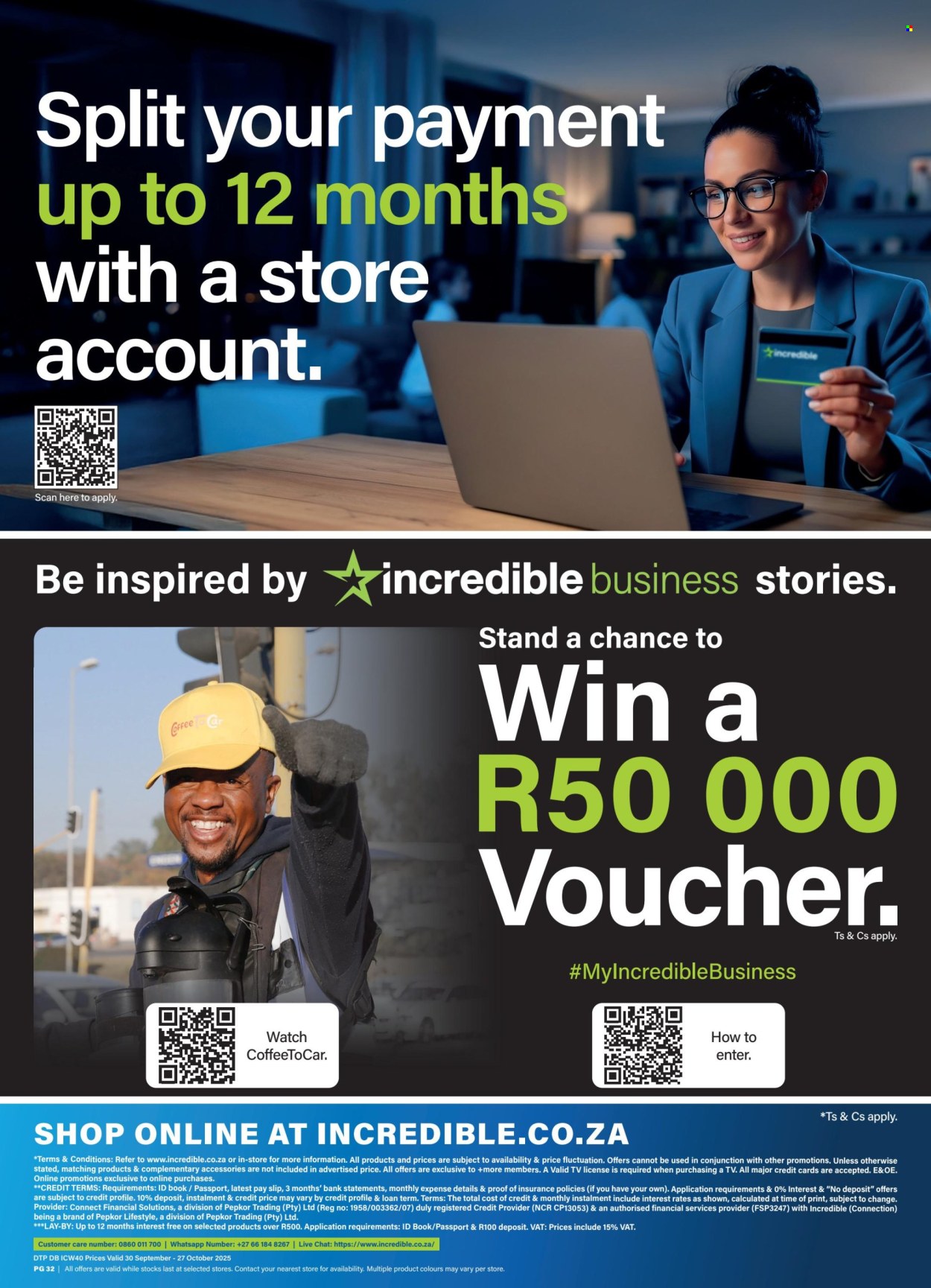 Incredible Connection specials - 30/09/2025 - 27/10/2025. Page 32