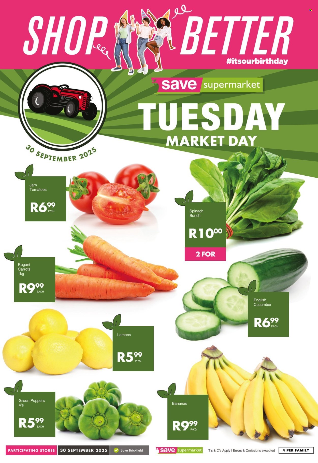 Save supermarket specials - 30/09/2025 - 30/09/2025. Page 1