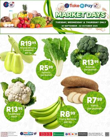 Take n Pay catalogue  - 30/09/2025 - 02/10/2025.