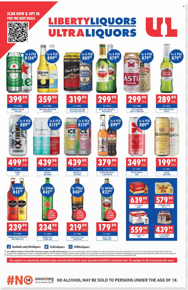 Liberty Liquors specials - 01/10/2025 - 15/10/2025. Page 4
