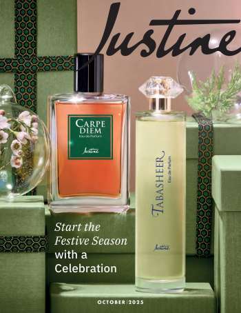 Justine catalogue  - 01/10/2025 - 31/10/2025.