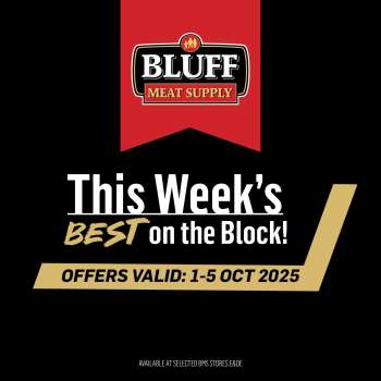 Bluff Meat Supply catalogue  - 01/10/2025 - 05/10/2025.