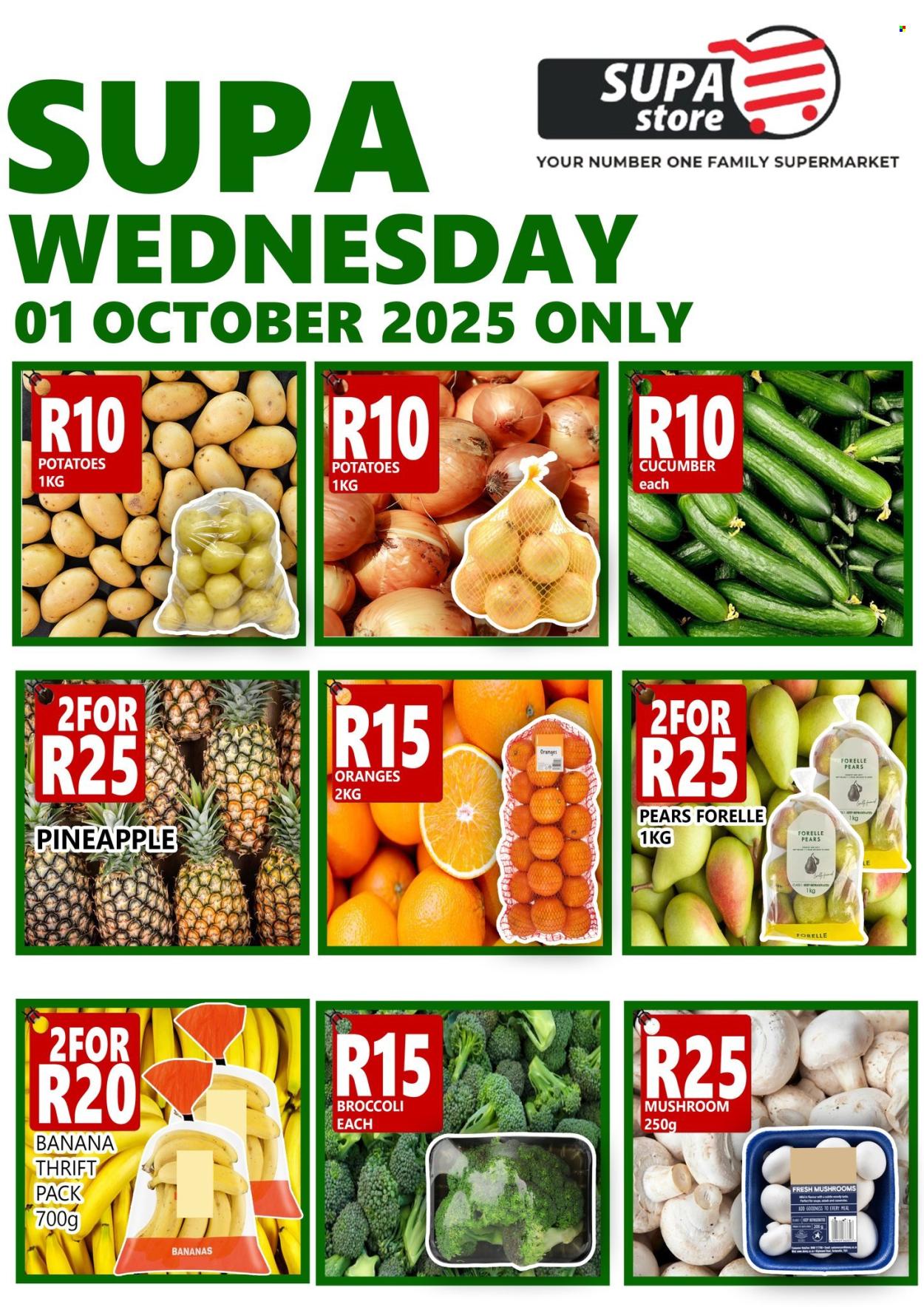 Supa Store specials - 01/10/2025 - 01/10/2025. Page 1