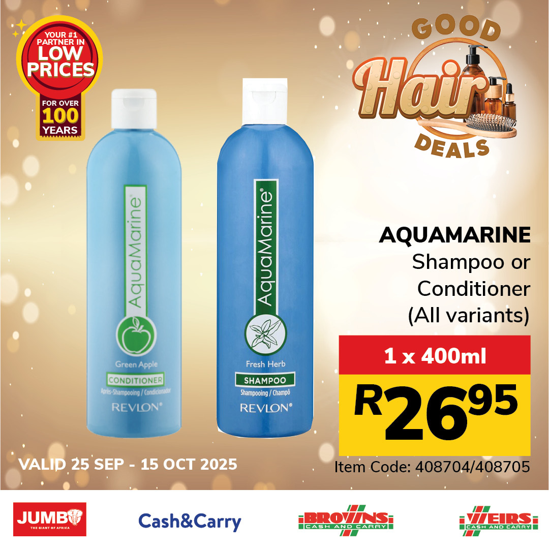 Jumbo Cash & Carry specials - 25/09/2025 - 15/10/2025. Page 1