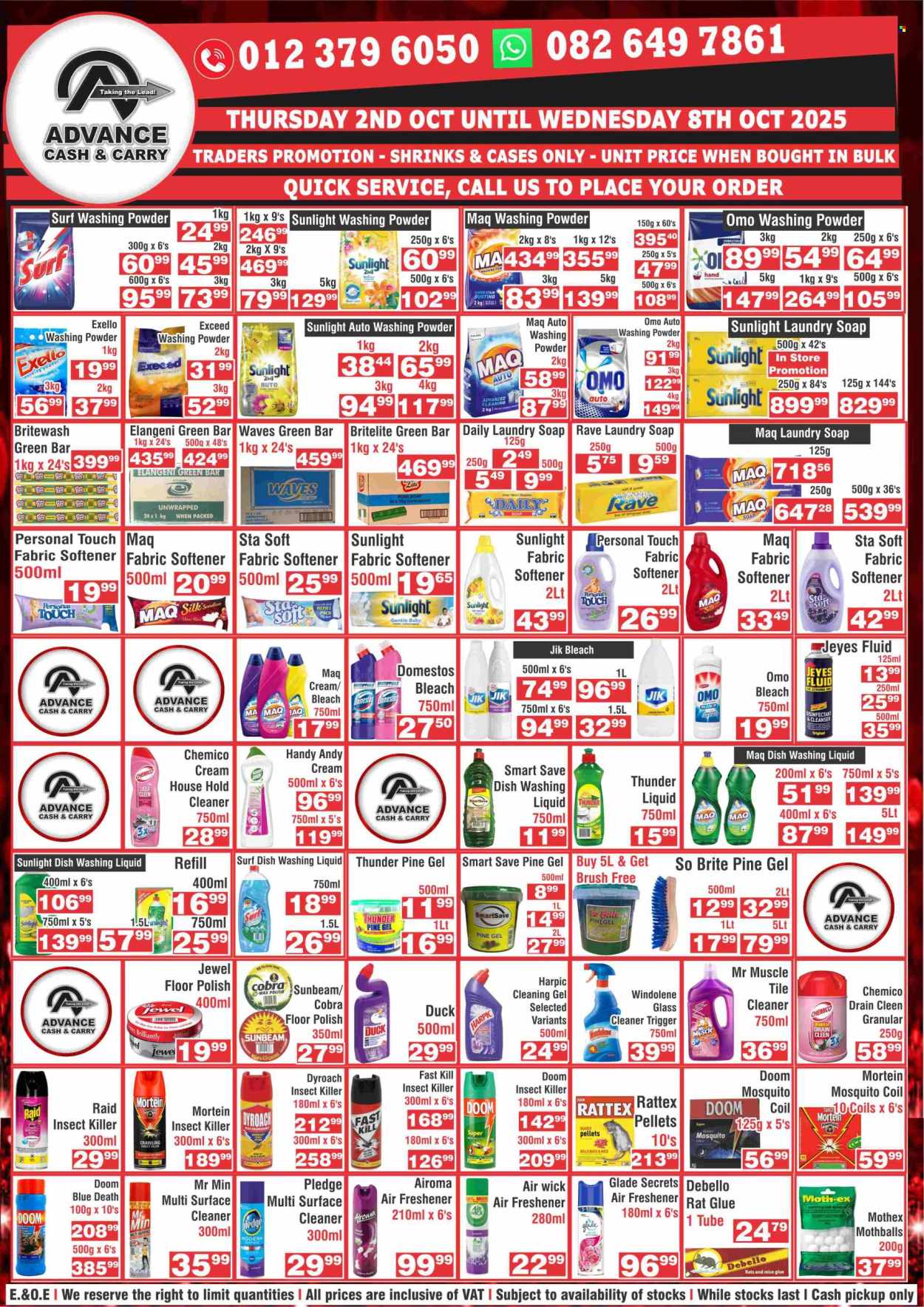 Advance Cash & Carry specials - 02/10/2025 - 08/10/2025. Page 9
