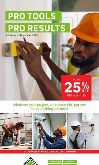 Leroy Merlin catalogue  - 03/10/2025 - 02/11/2025.