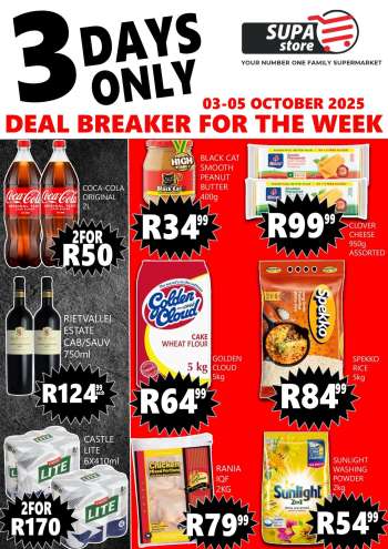 Supa Store catalogue  - 03/10/2025 - 05/10/2025.