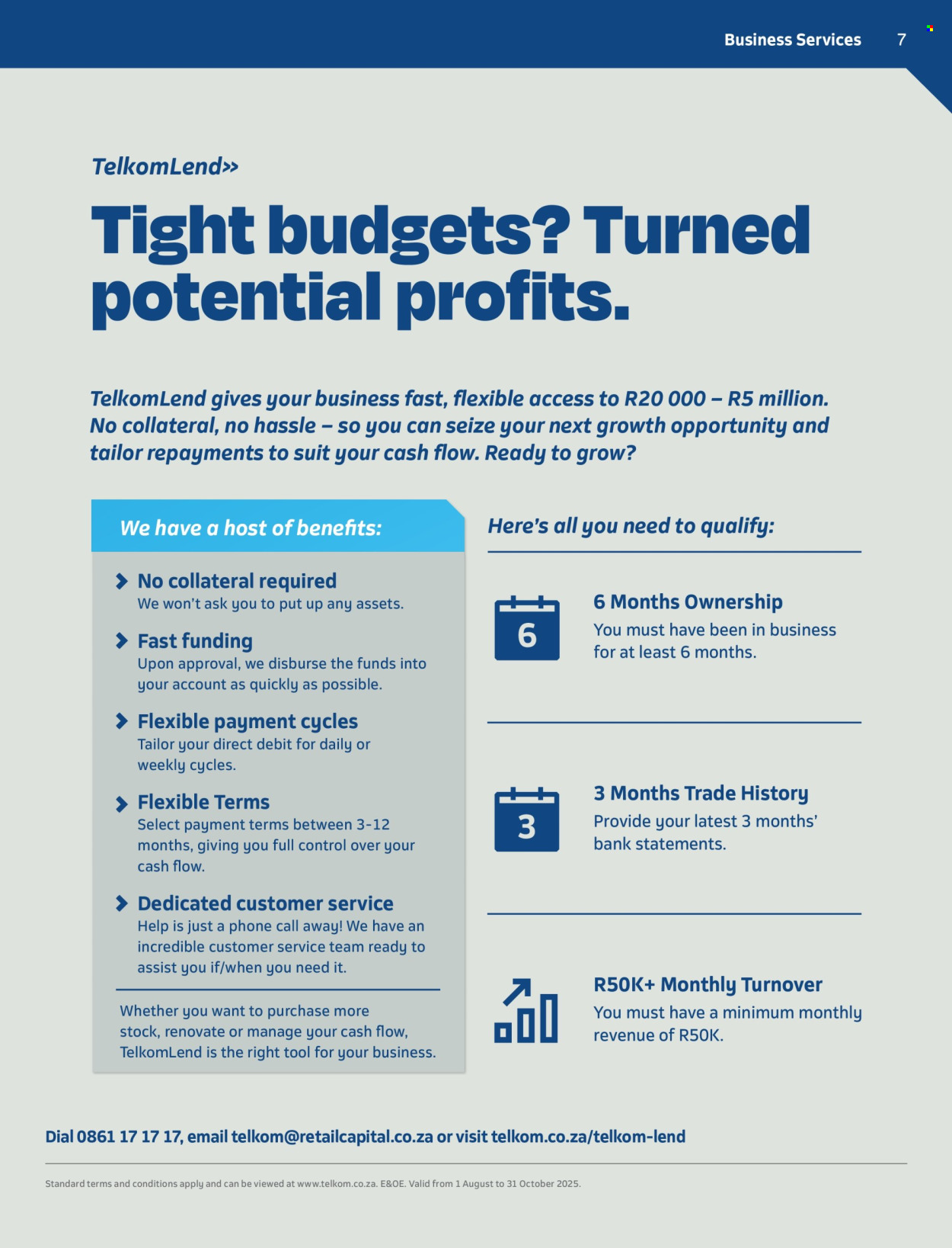 Telkom specials - 01/08/2025 - 31/10/2025. Page 7