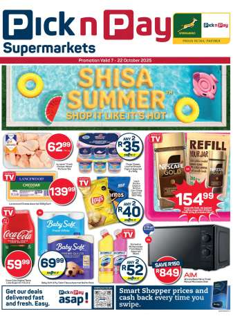 Pick n Pay Supermarket catalogue  - 07/10/2025 - 22/10/2025.