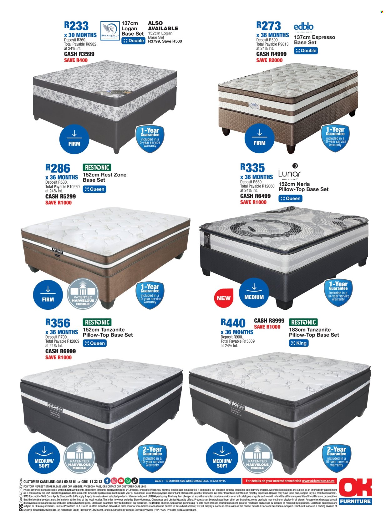 OK Furniture specials - 06/10/2025 - 19/10/2025. Page 12