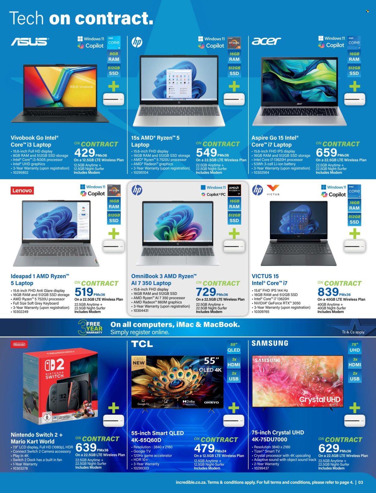 Incredible Connection specials - 06/10/2025 - 31/10/2025. Page 3