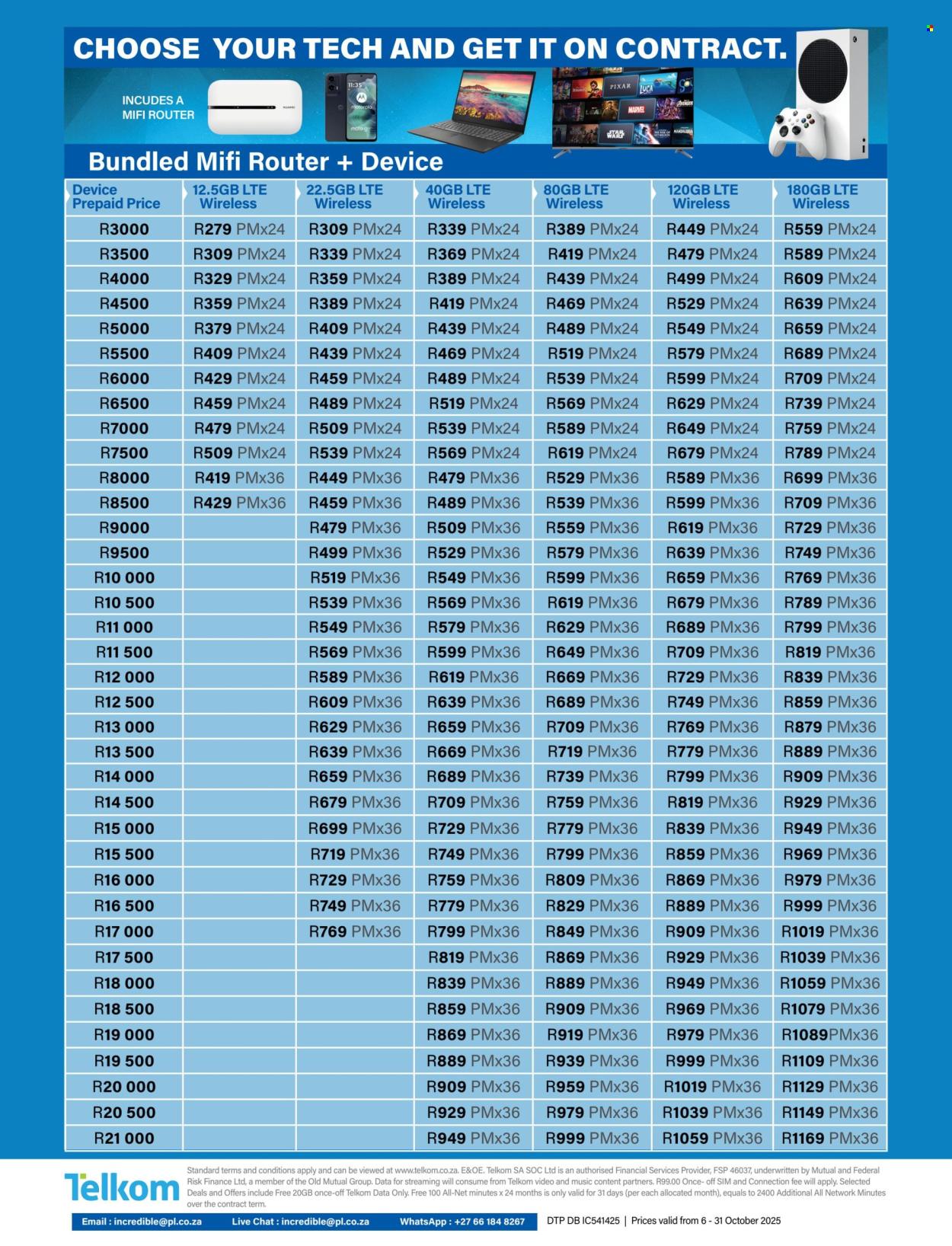 Incredible Connection specials - 06/10/2025 - 31/10/2025. Page 4