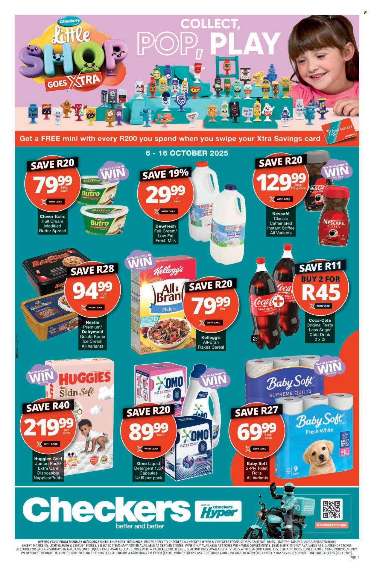 Checkers specials - 06/10/2025 - 16/10/2025. Page 1