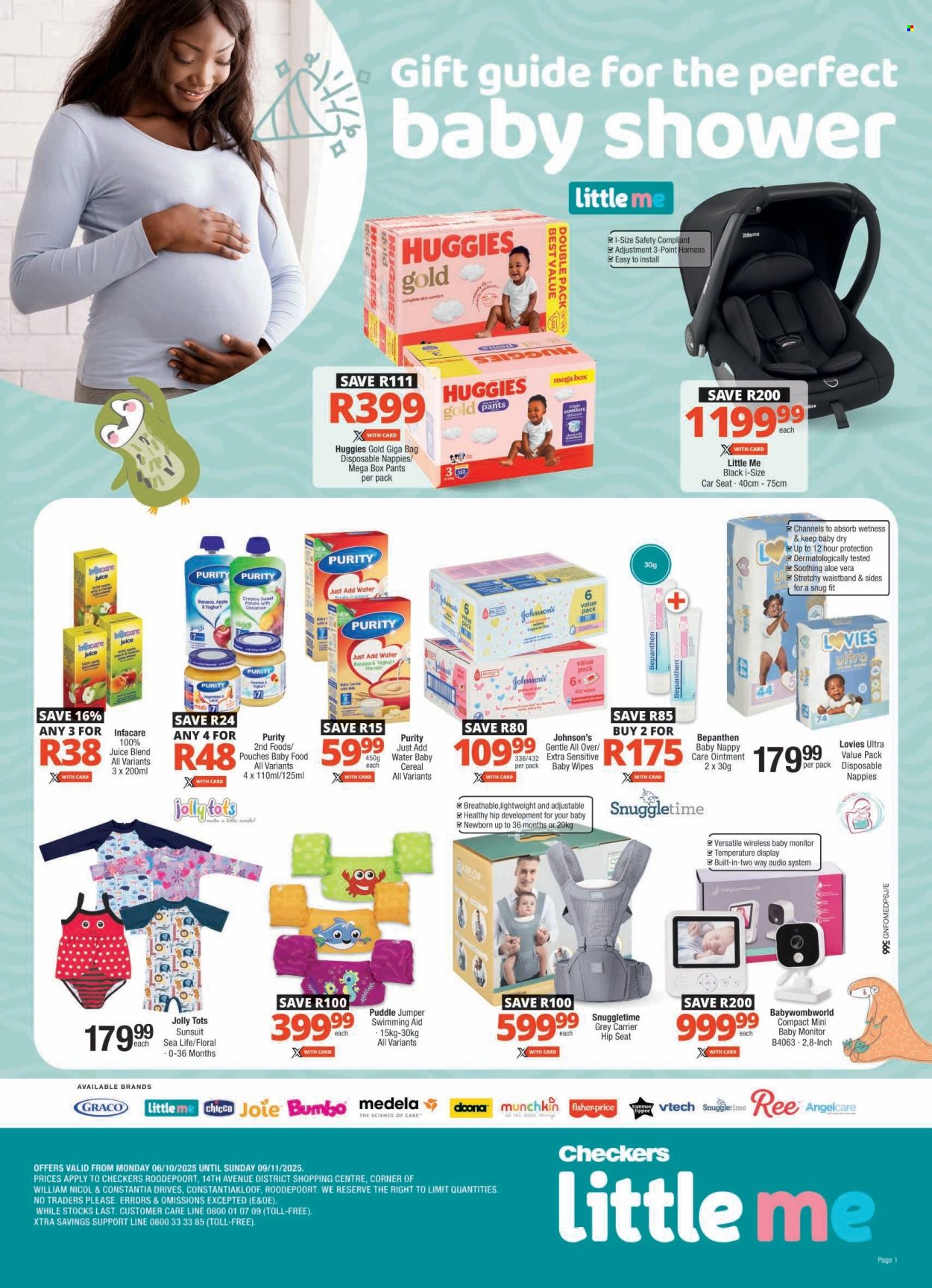 Checkers specials - 06/10/2025 - 09/11/2025. Page 1