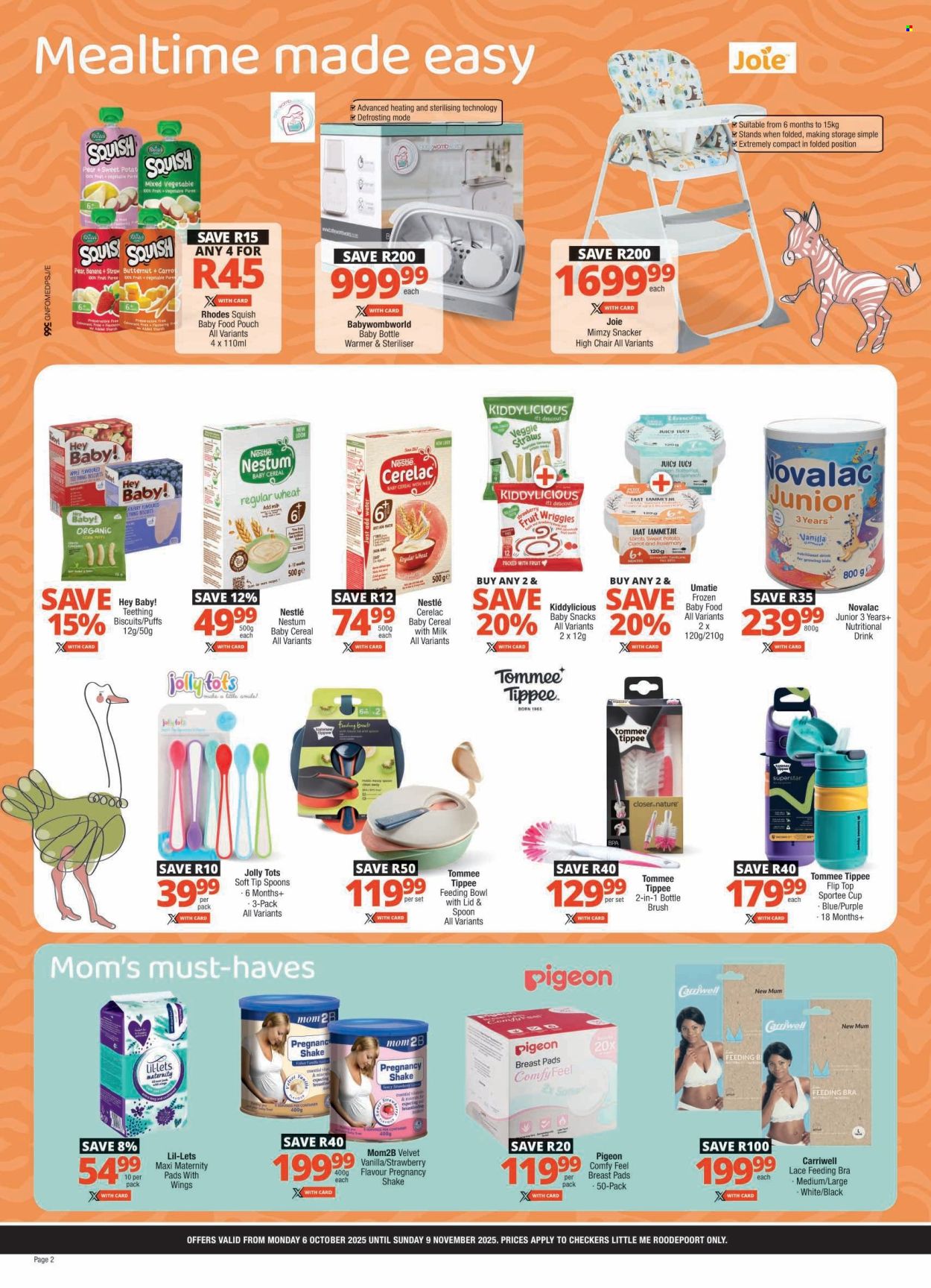 Checkers specials - 06/10/2025 - 09/11/2025. Page 2
