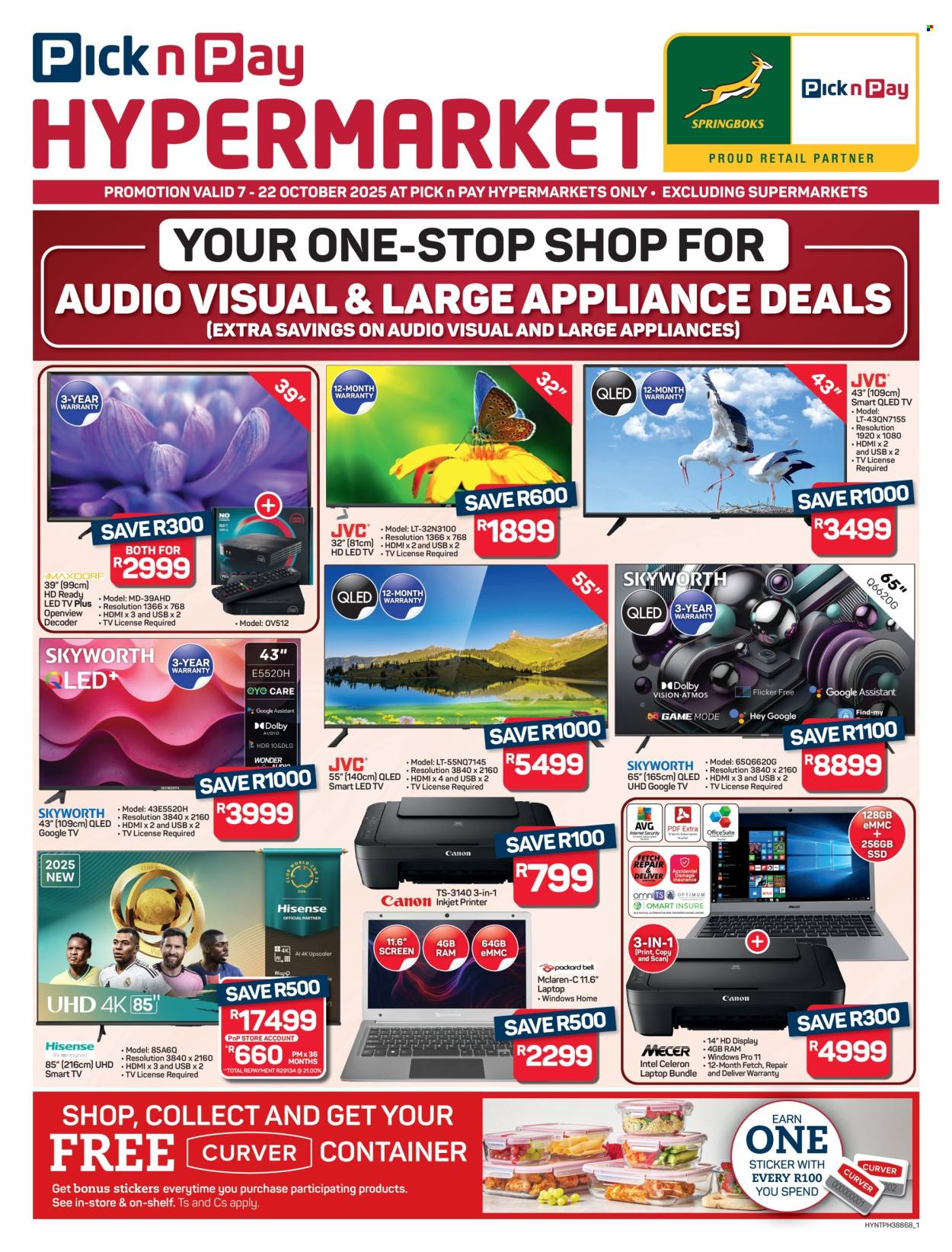 Pick n Pay Hypermarket specials - 07/10/2025 - 22/10/2025. Page 1