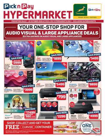Pick n Pay Hypermarket catalogue  - 07/10/2025 - 22/10/2025.