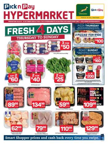 Pick n Pay Hypermarket catalogue  - 09/10/2025 - 12/10/2025.
