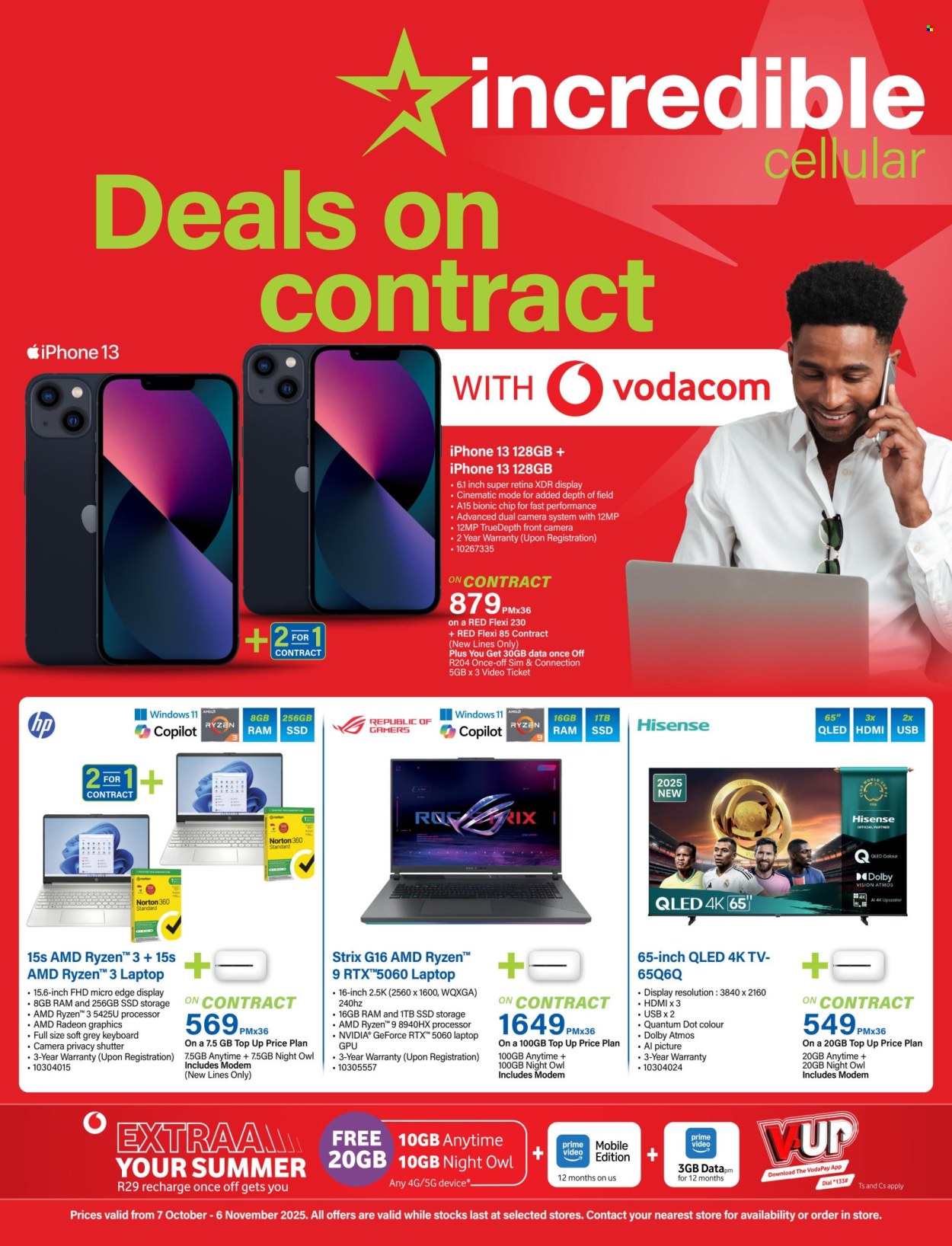 Incredible Connection specials - 07/10/2025 - 06/11/2025. Page 1