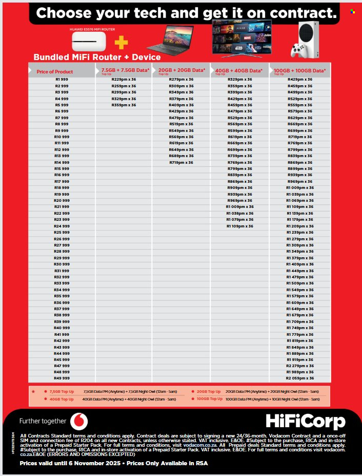 HiFi Corp specials - 07/10/2025 - 06/11/2025. Page 4