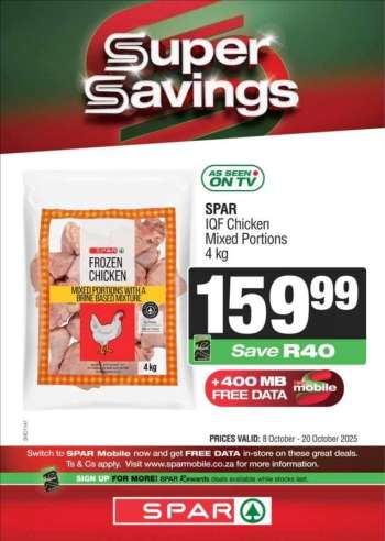 SPAR catalogue  - 08/10/2025 - 20/10/2025.
