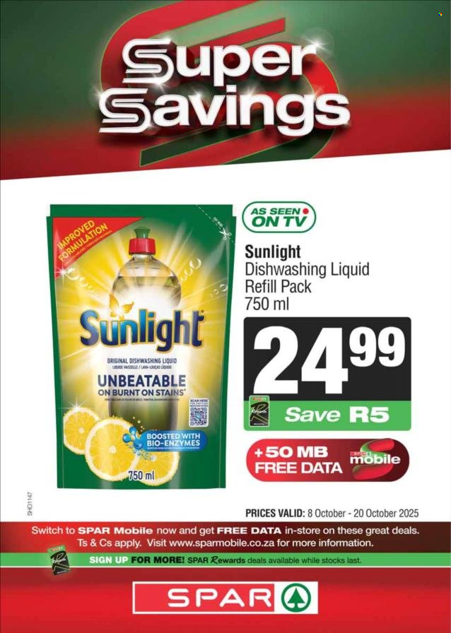 SPAR specials - 08/10/2025 - 20/10/2025. Page 2