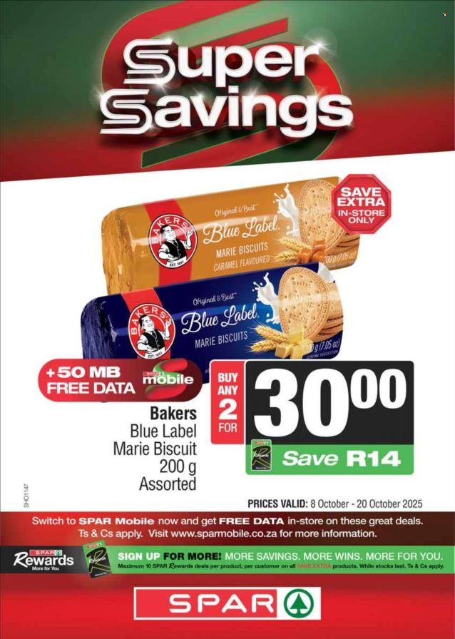 SPAR specials - 08/10/2025 - 20/10/2025. Page 4