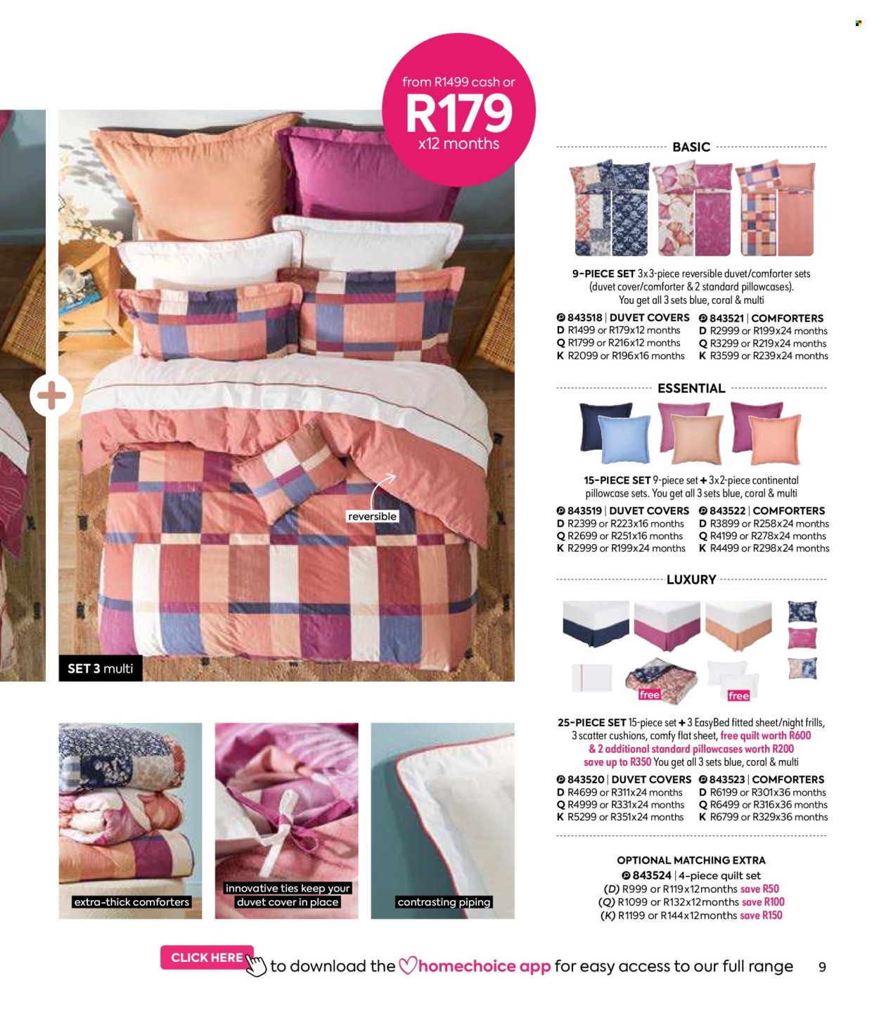 HomeChoice specials. Page 9