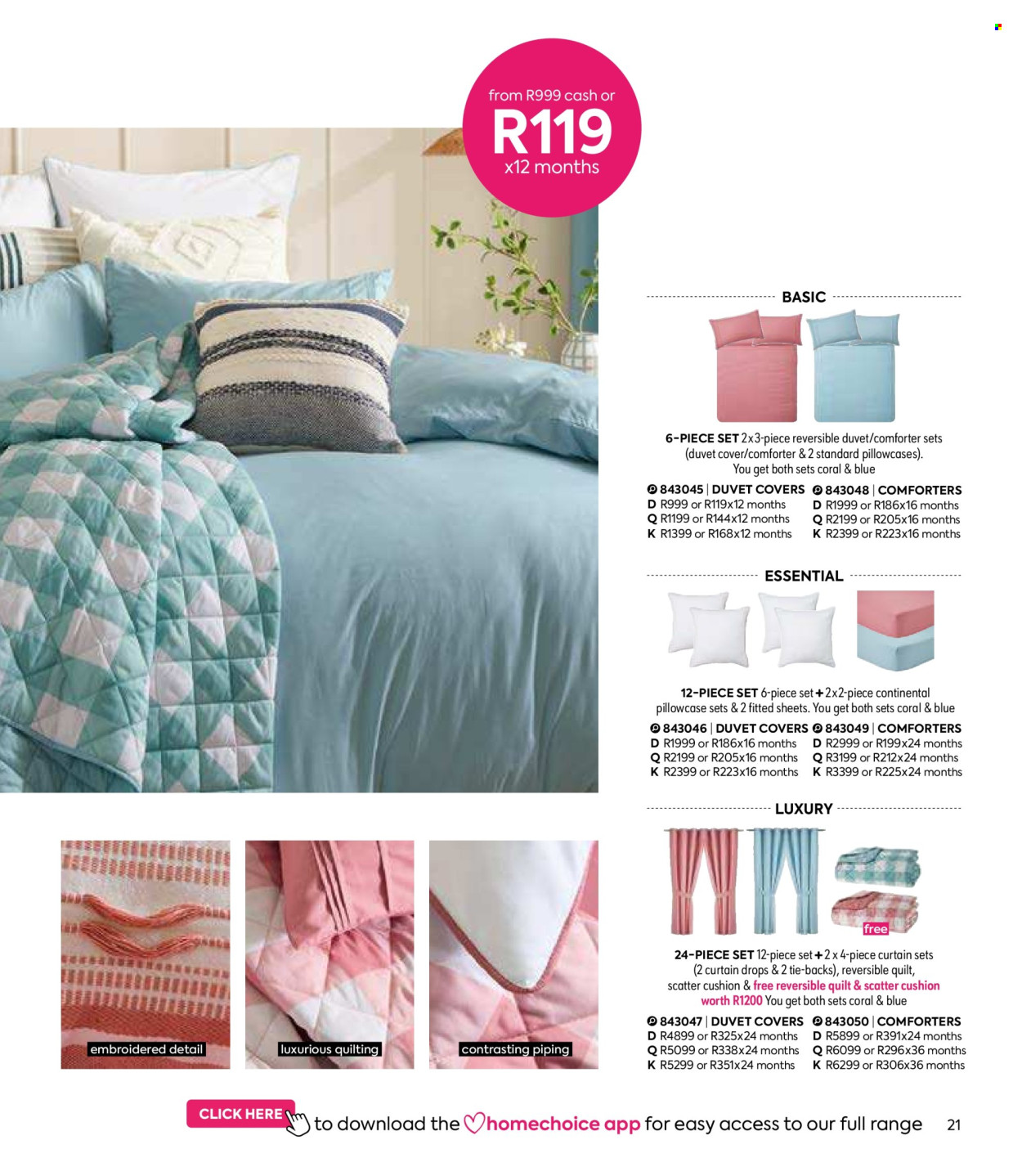 HomeChoice specials. Page 21