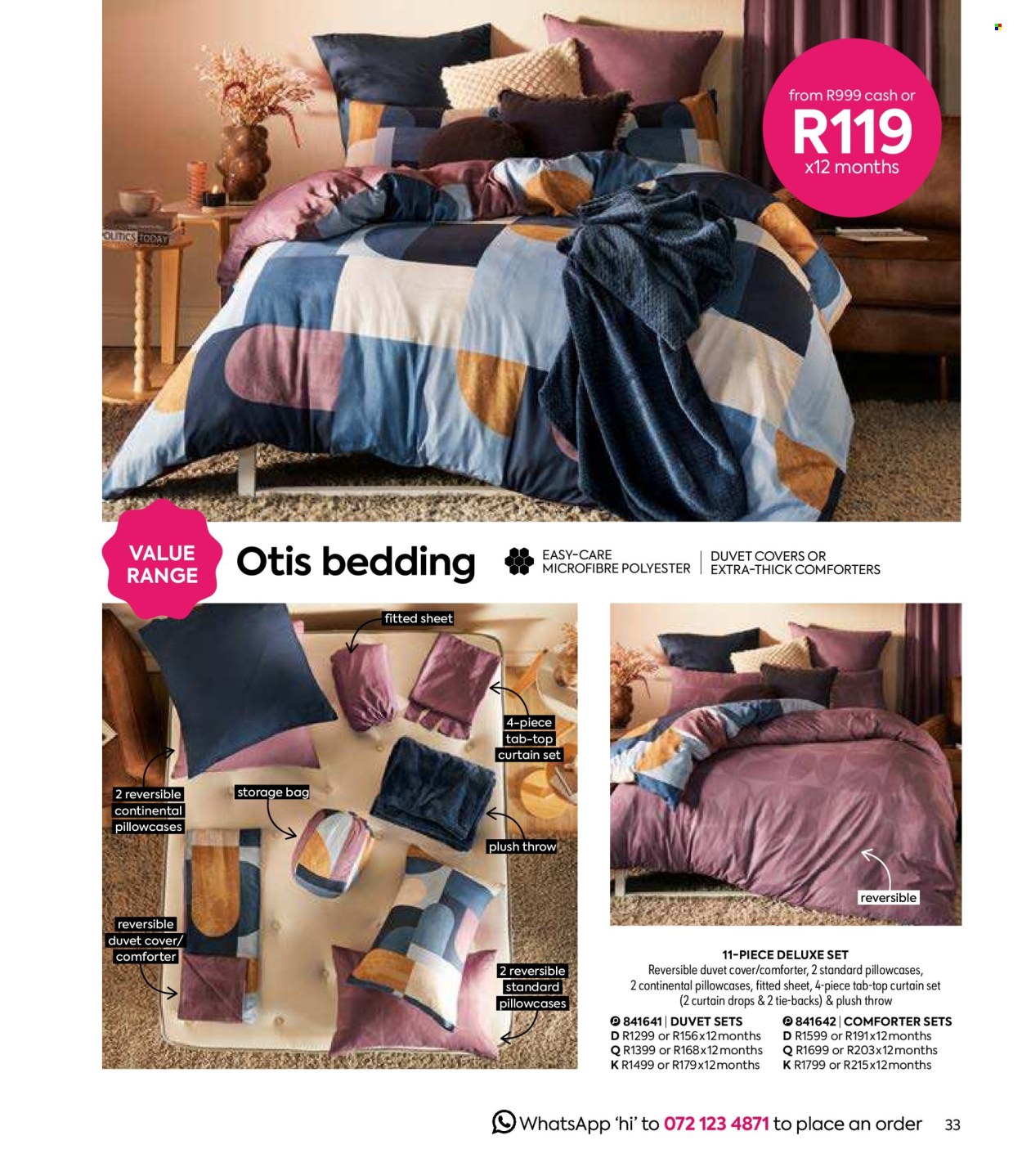 HomeChoice specials. Page 33