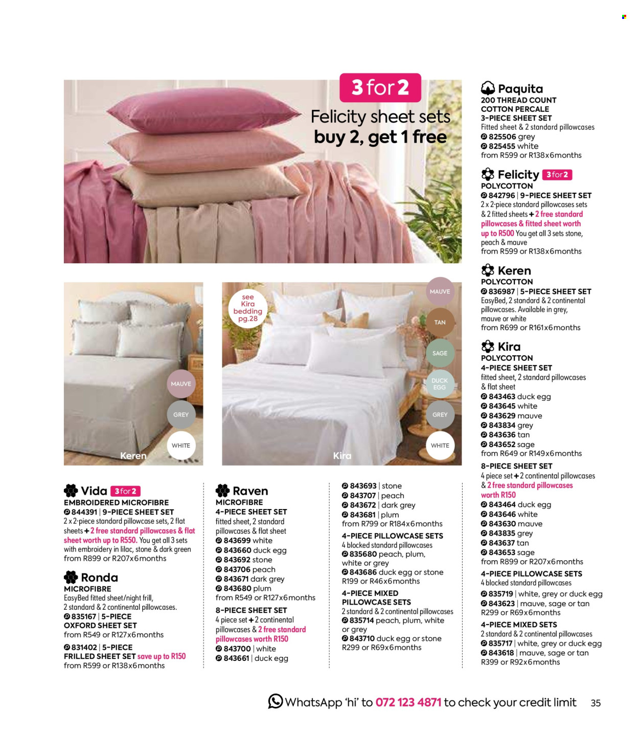 HomeChoice specials. Page 35