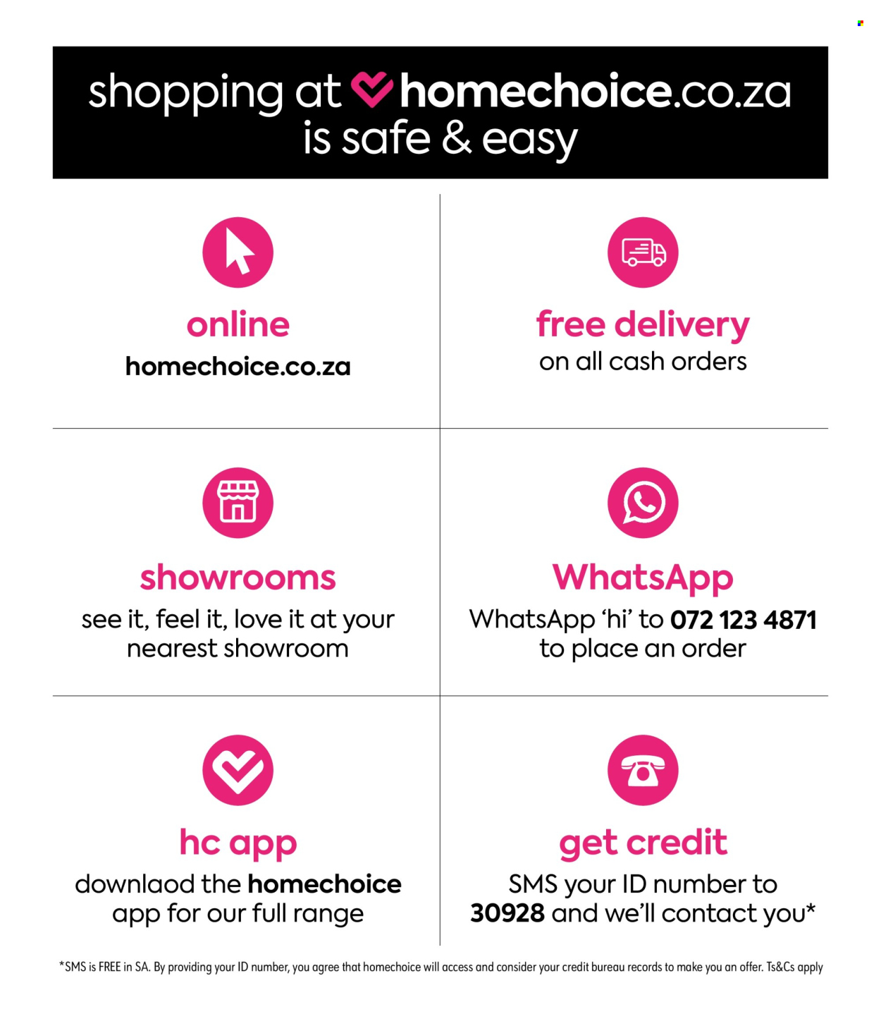 HomeChoice specials. Page 36
