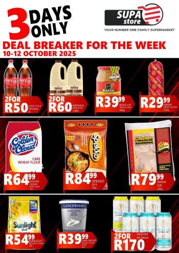 Supa Store catalogue  - 10/10/2025 - 12/10/2025.