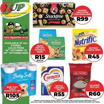 1UP Cash & Carry catalogue  - 14/10/2025 - 20/10/2025.